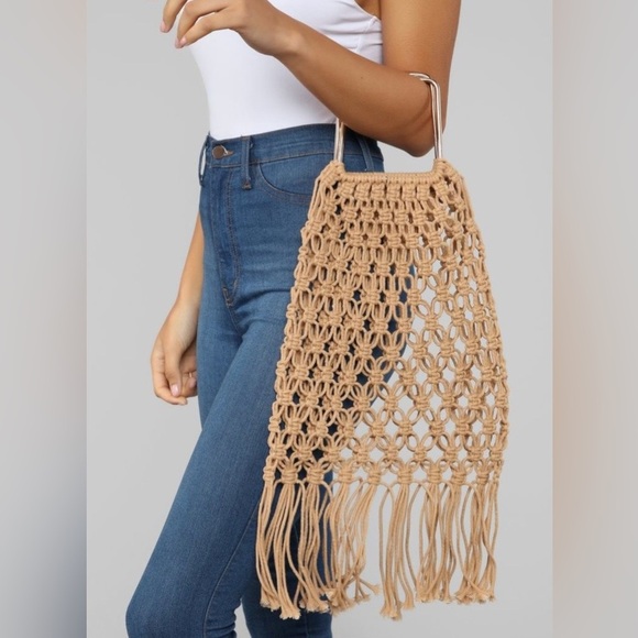 Handmade Macrame bag/purse - Picture 1 of 4